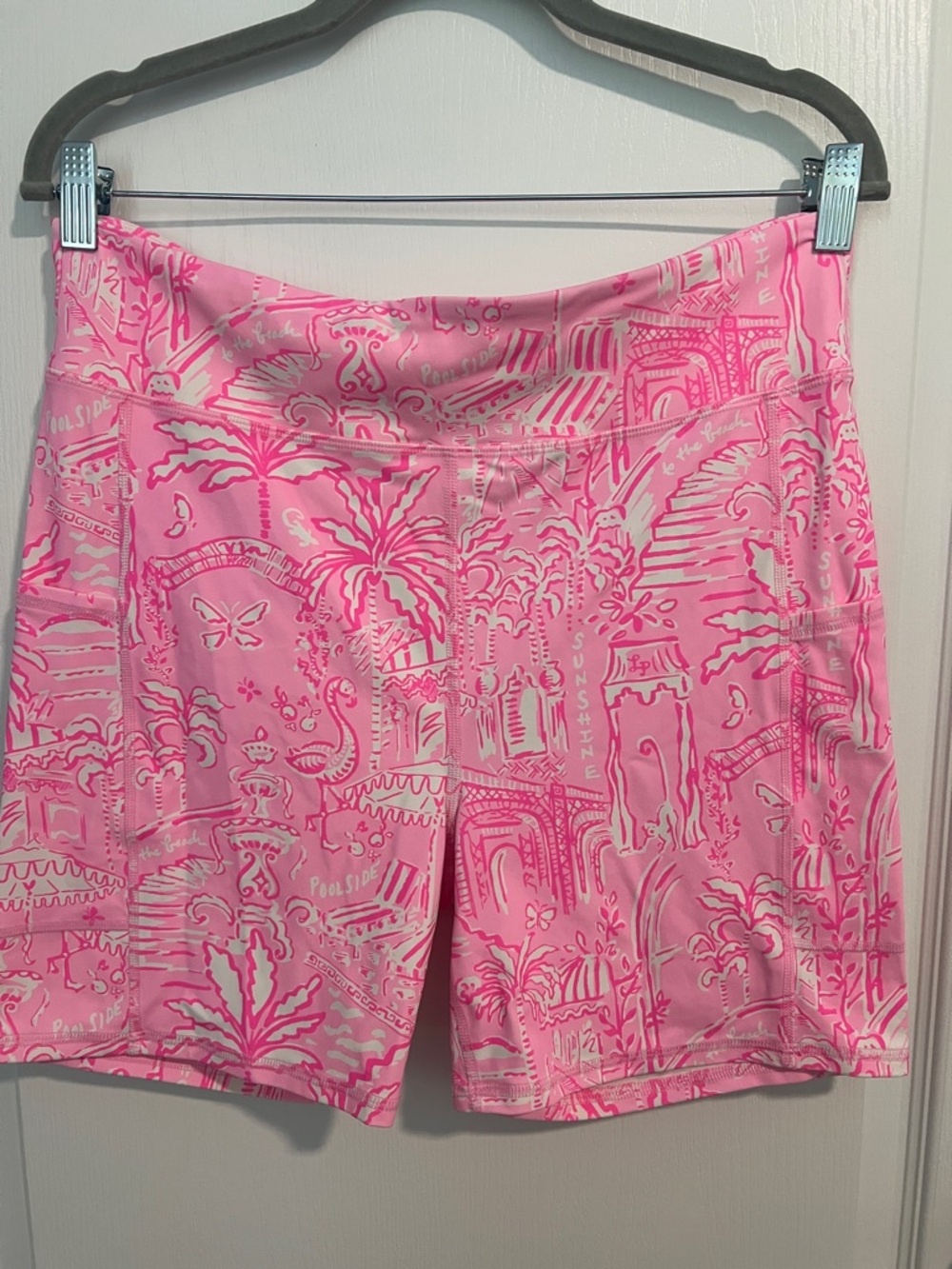 Lilly Pulitzer High Rise Weekender Bike Shorts XL